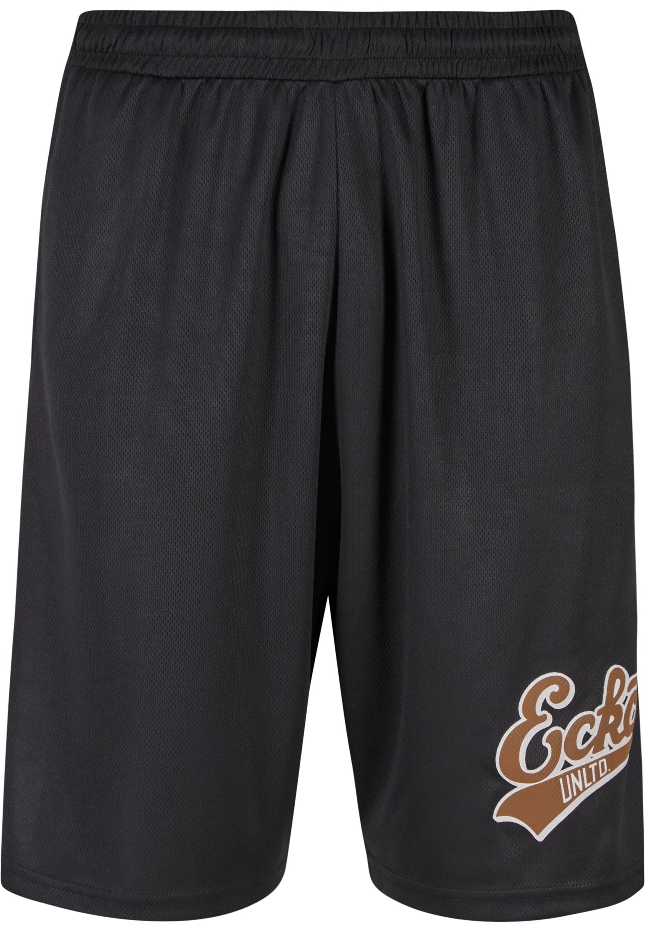 Pantalon Ecko Unlimited en noir : devant