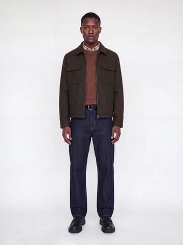 Veste mi-saison 'JPRBLUWAKEFIELD' JACK & JONES en marron