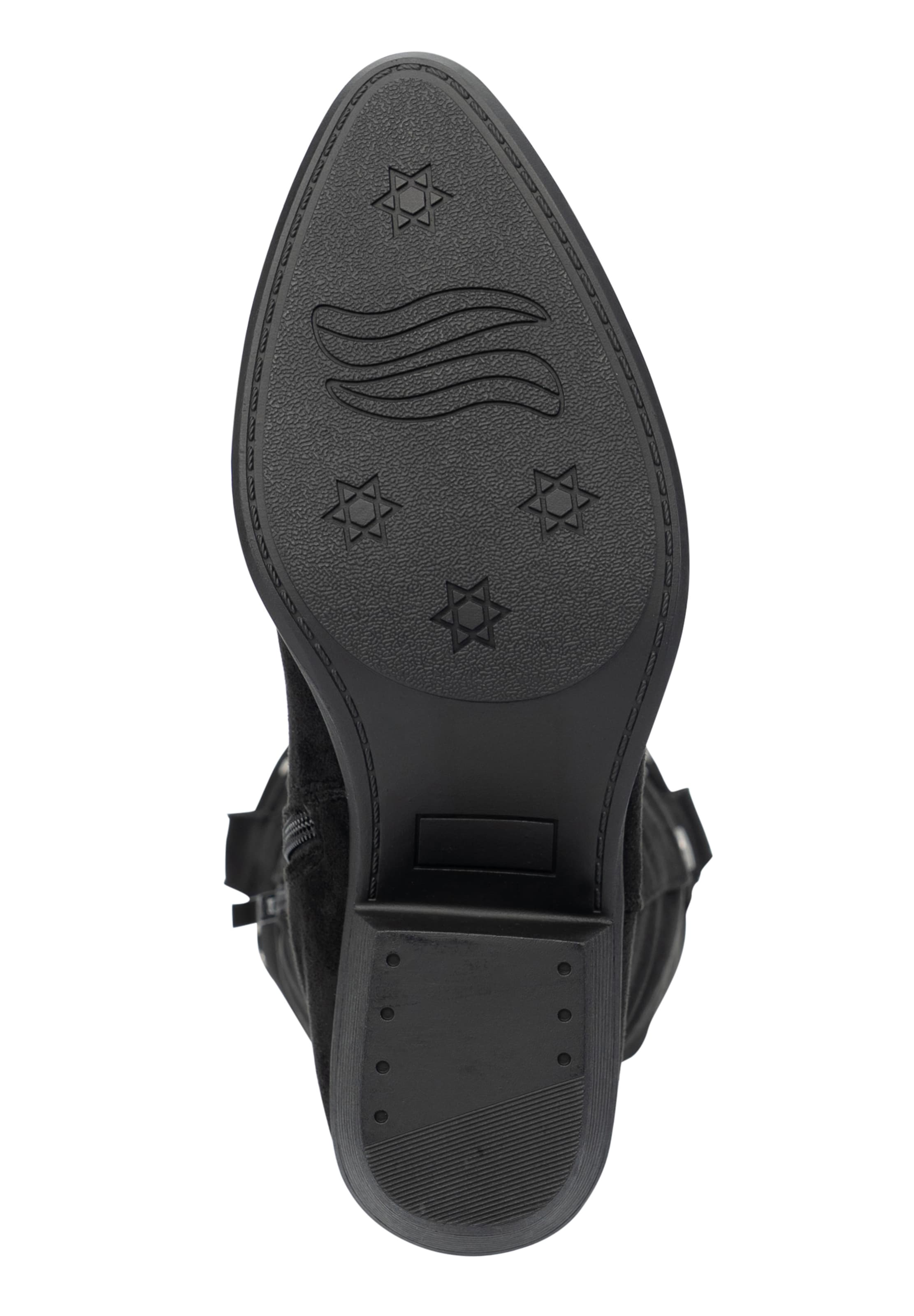 Stivale da cowboy di Salinyang in nero