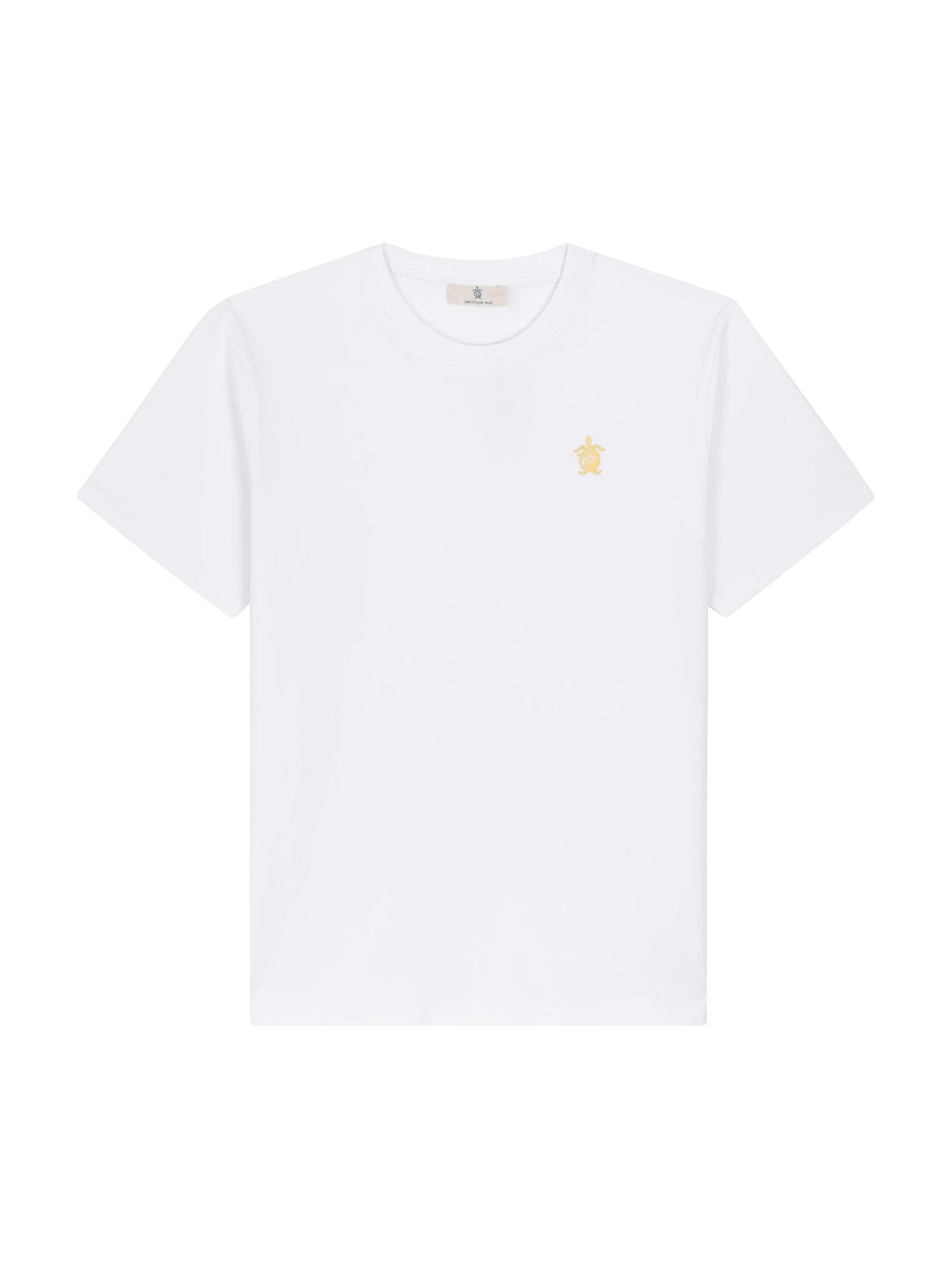 Pacifique Sud Shirt in Wit: voorkant