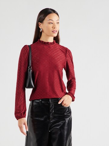 JDY Blouse 'JDYCATHINKA' in Rood: voorkant