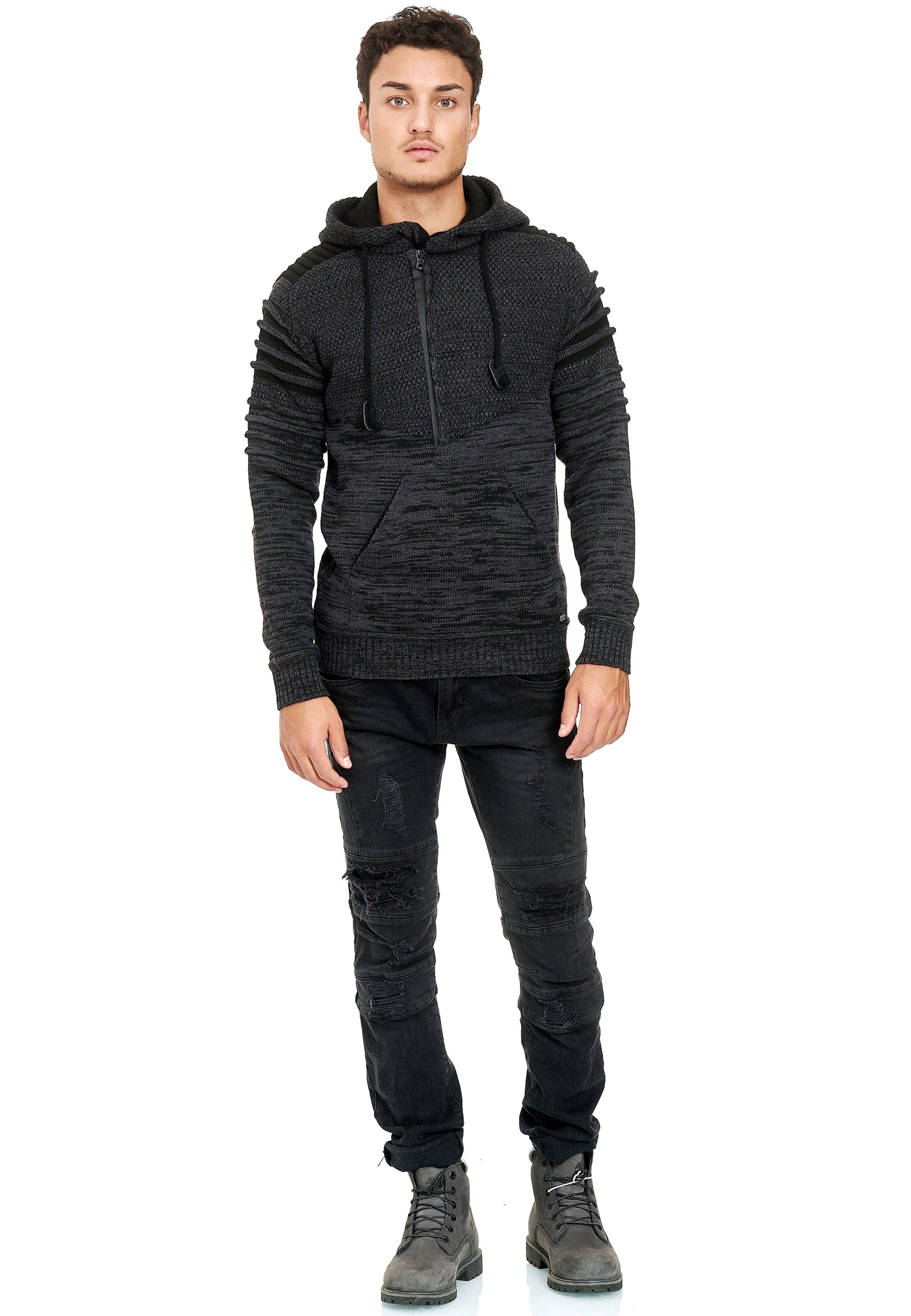 Rusty Neal Sweater in Grey