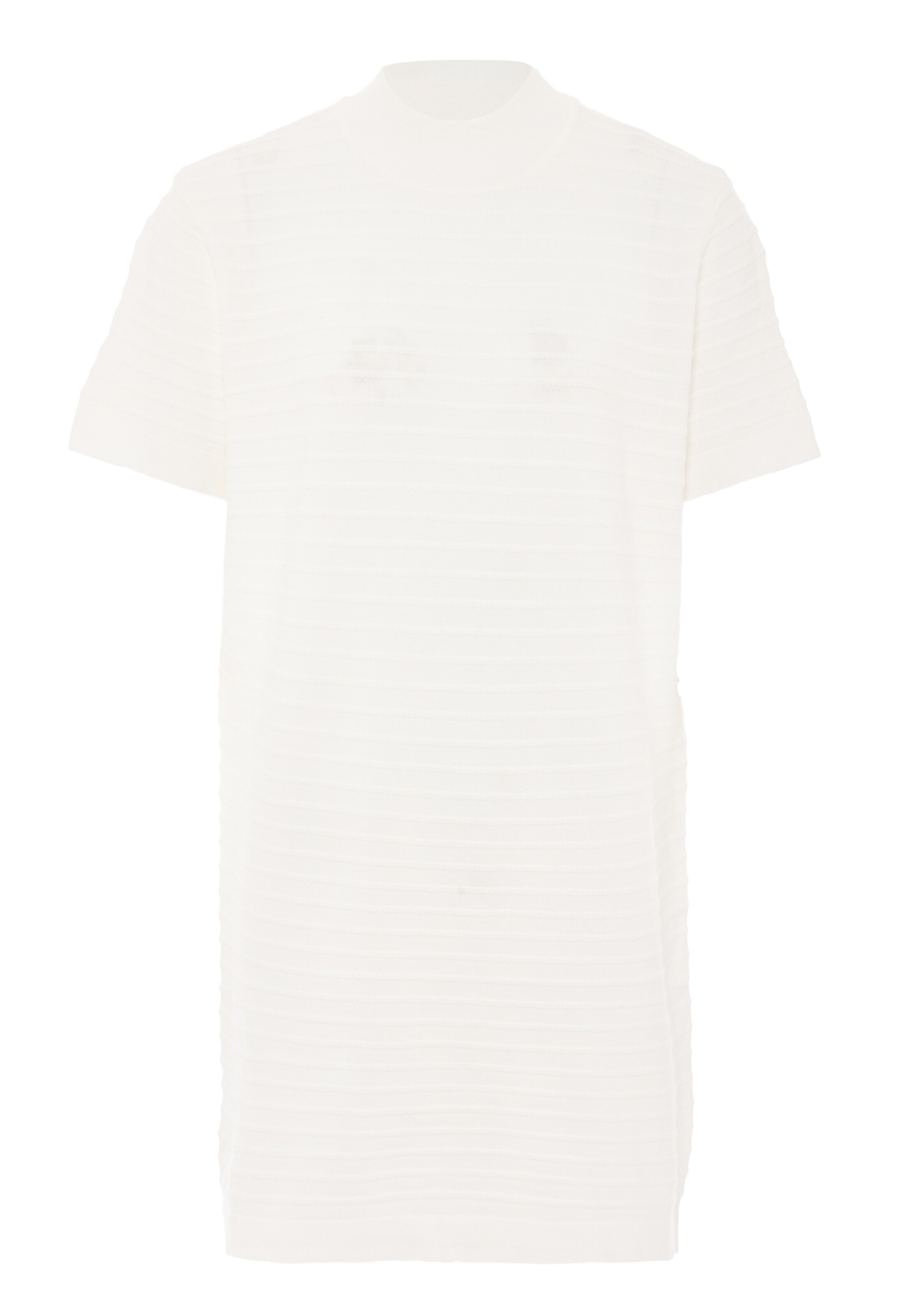 RISA Pletené šaty - Biela: predná strana