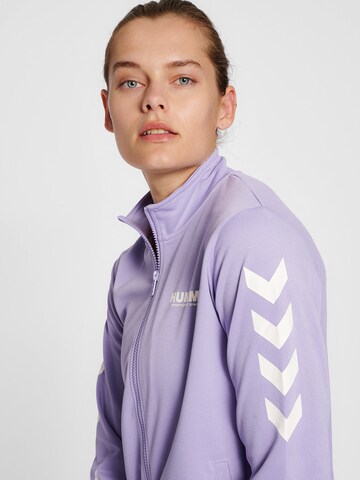 Veste de survêtement 'Legacy Poly' Hummel en violet