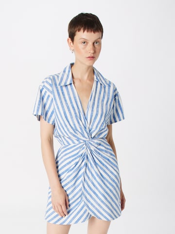 Gina Tricot Letní šaty 'Daniella' – modrá: přední strana