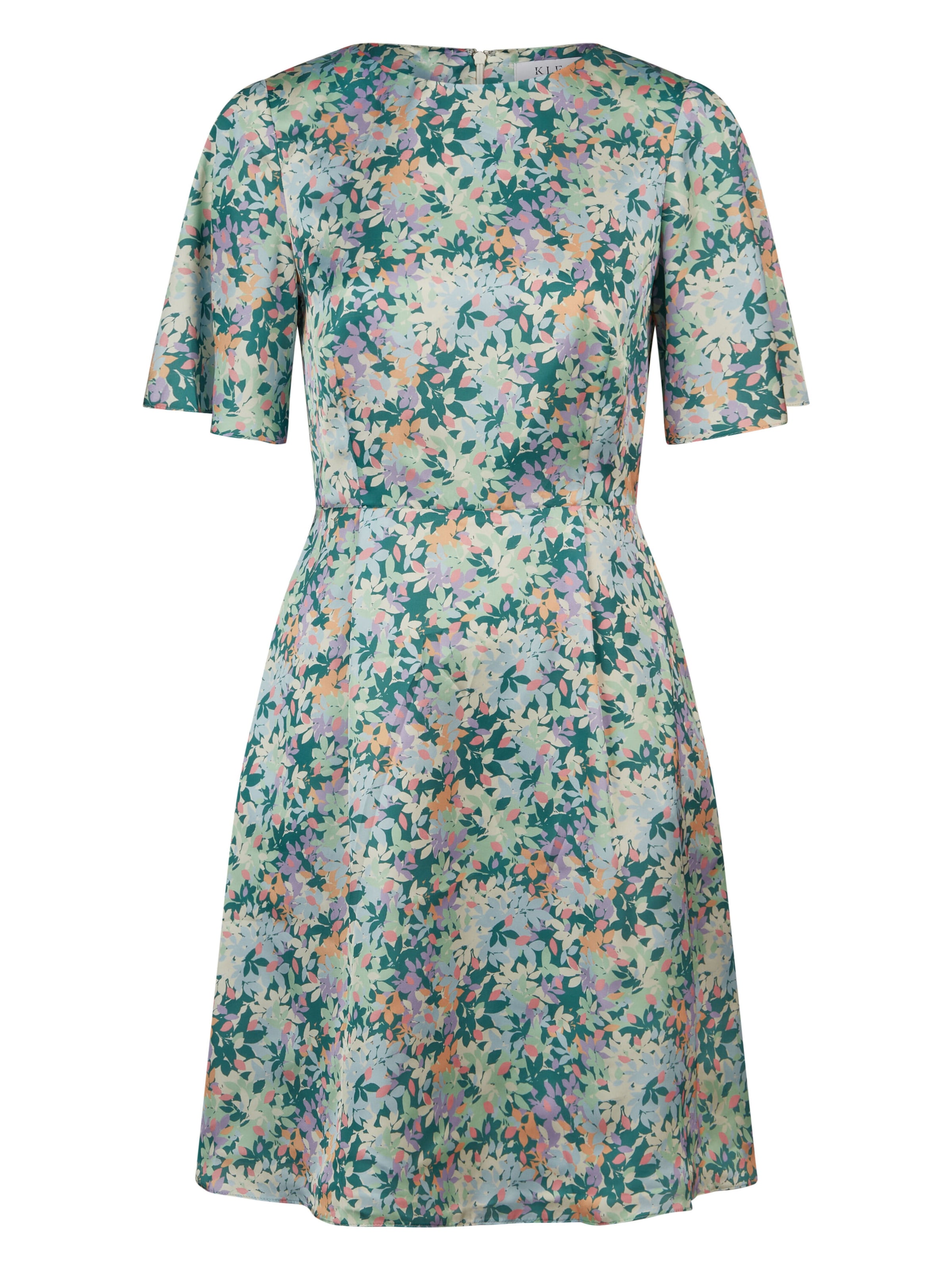 KLEO Dress in Blue: front