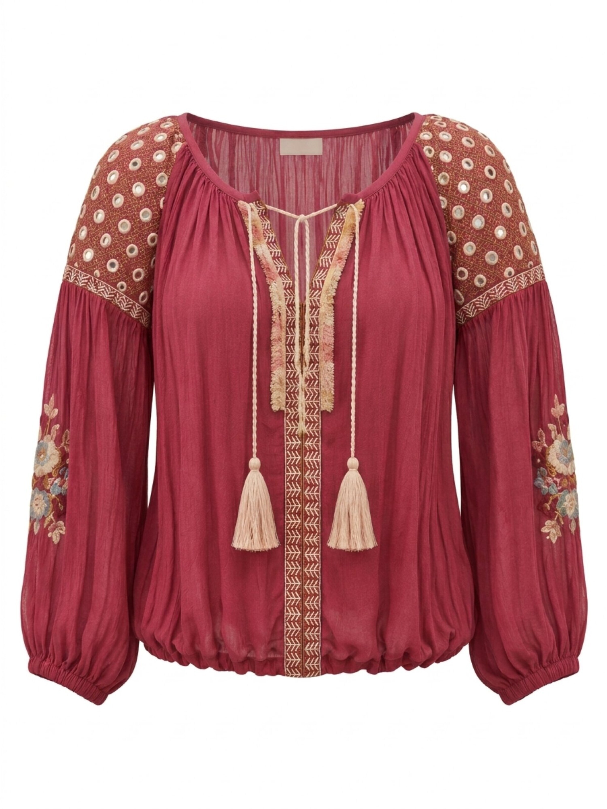 Miss JuneBluza - crvena boja: prednji dio