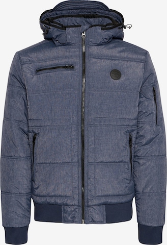 BLEND Winter jacket 'Boris' in Blue: front