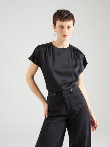 Camicia da donna di Calvin Klein in nero: frontale