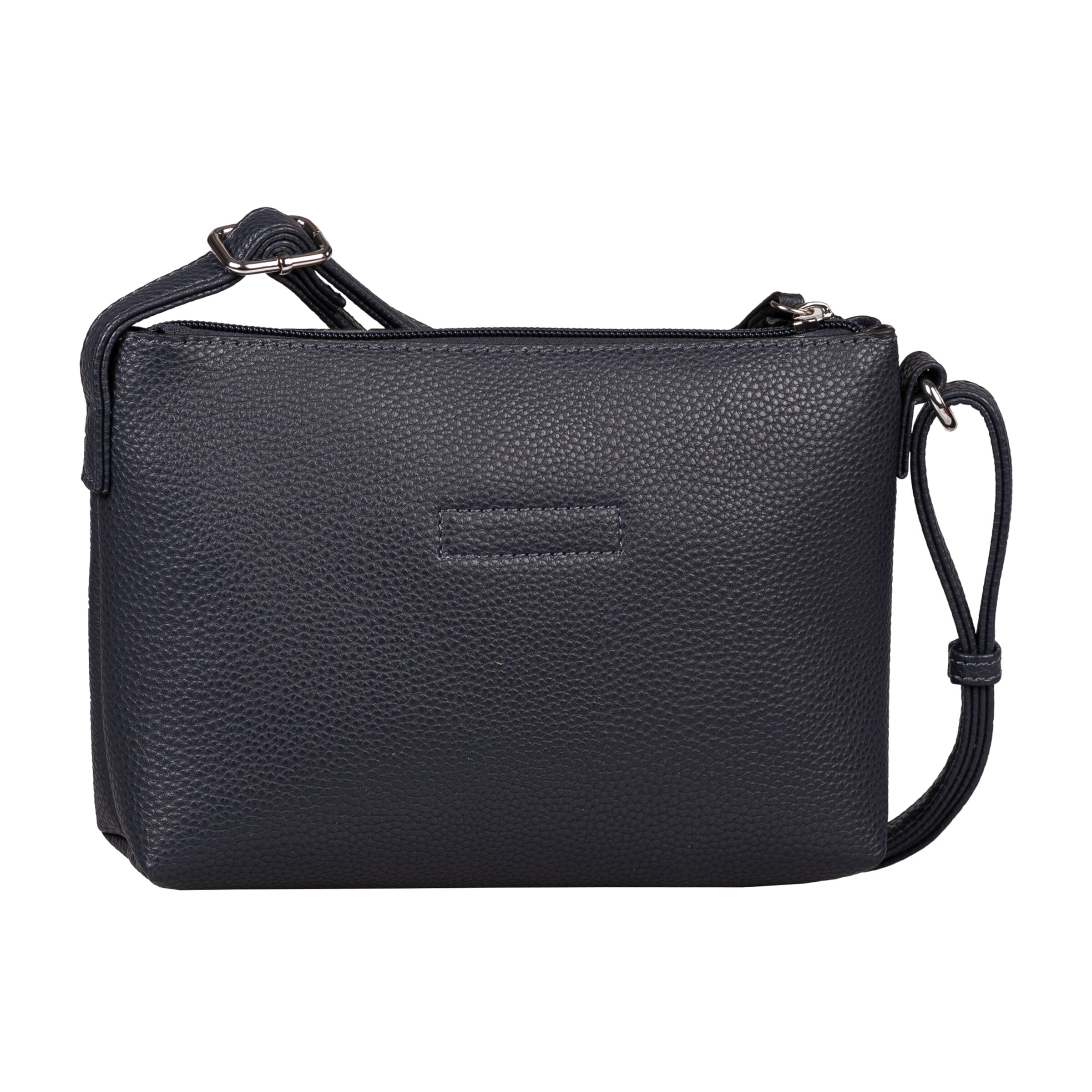 TOM TAILOR Crossbody Bag in Black: front
