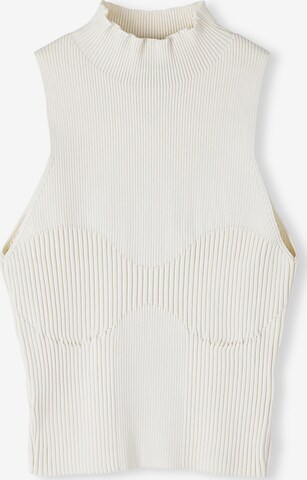 Ipekyol Knitted Top in Beige: front