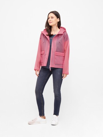 Derbe Regenjacke 'Peutby_Ghost' in Pink