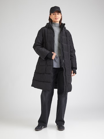 ARMANI EXCHANGE Overgangsfrakke 'CABAN' i sort