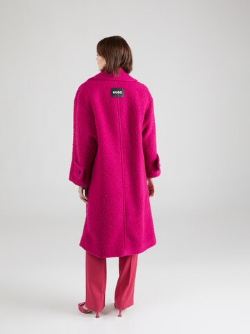 HUGO Демисезонное пальто 'Maulolo' в Ярко-розовый