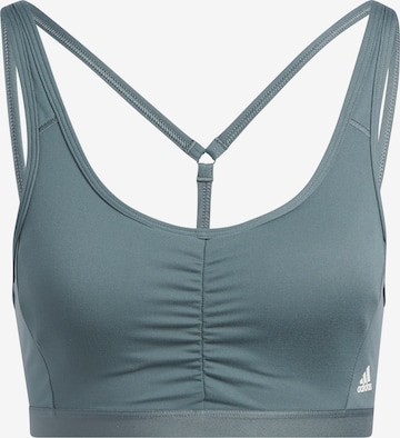 ADIDAS SPORTSWEAR Sport bh 'GOOD' in Blauw: voorkant