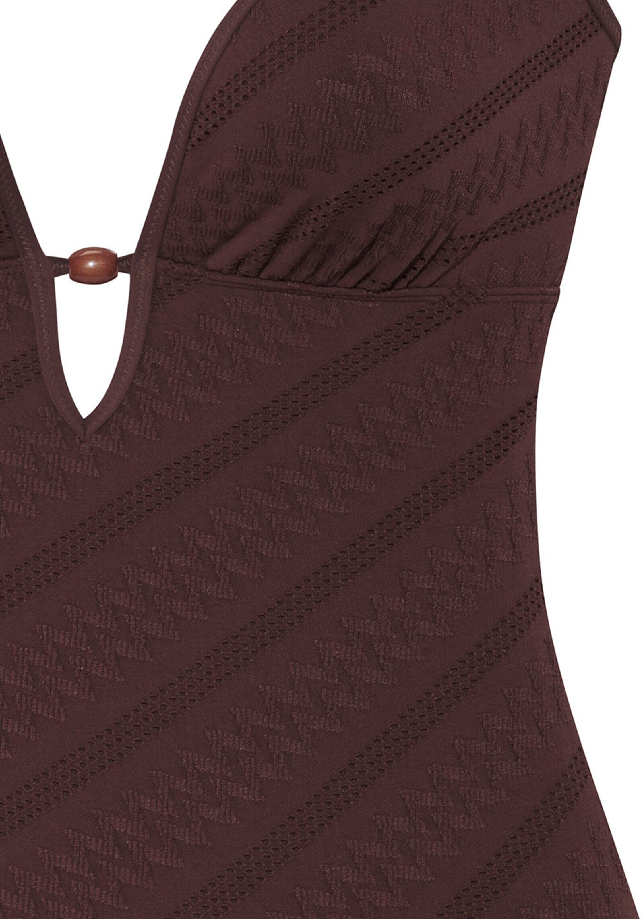 s.Oliver Trikotni nedrčki Enodelne kopalke | rjava barva