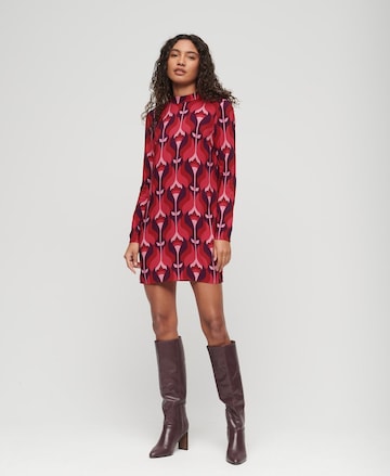 Superdry Dress in Red: front