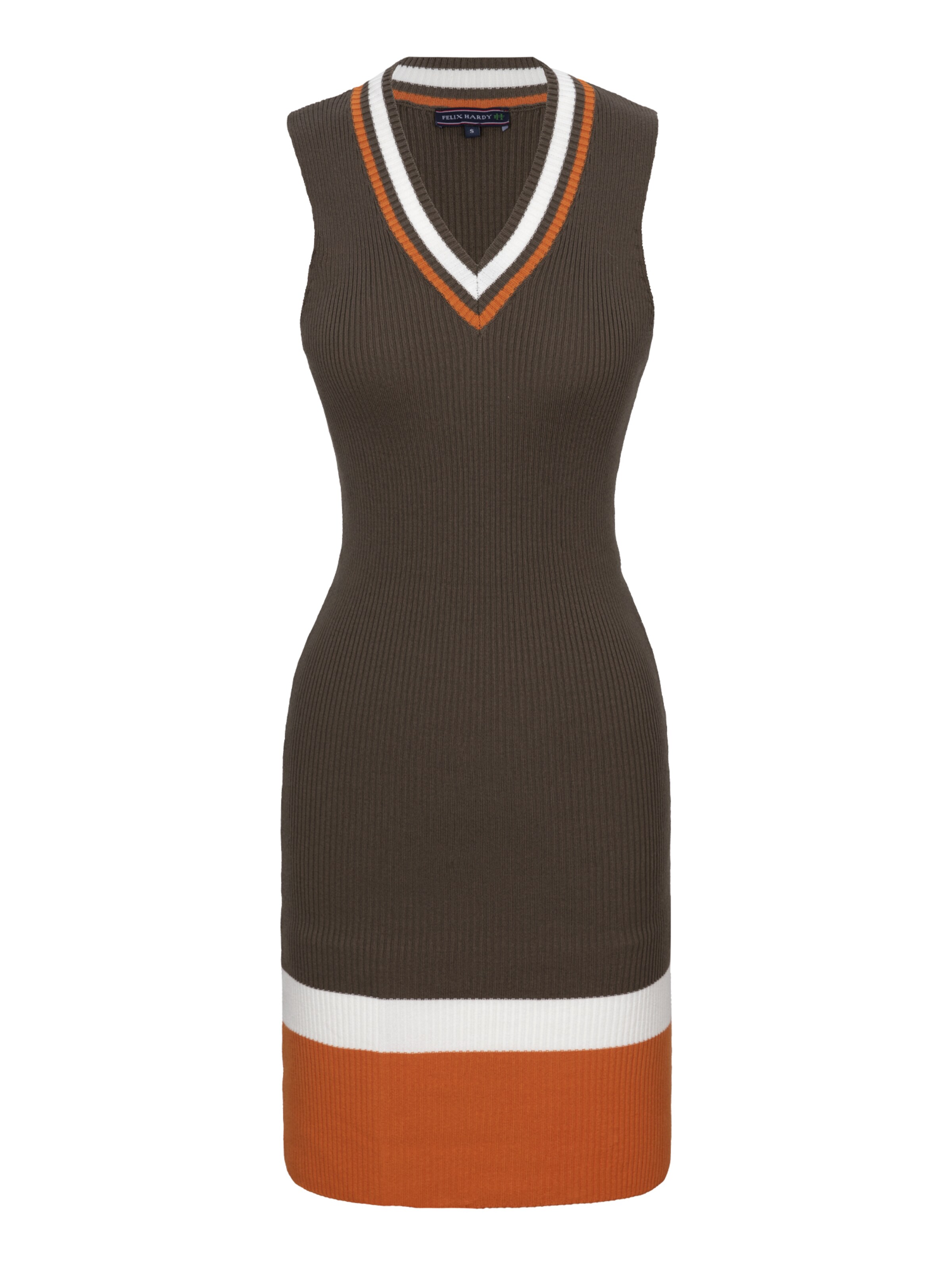 Felix Hardy Πλεκτό φόρεμα 'Clarissa' σε πράσινο: μπροστά