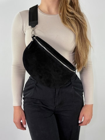 lePelou Fanny Pack 'ARIA large' in Black