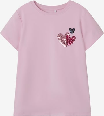 T-Shirt 'NKFKassia' NAME IT en rose : devant