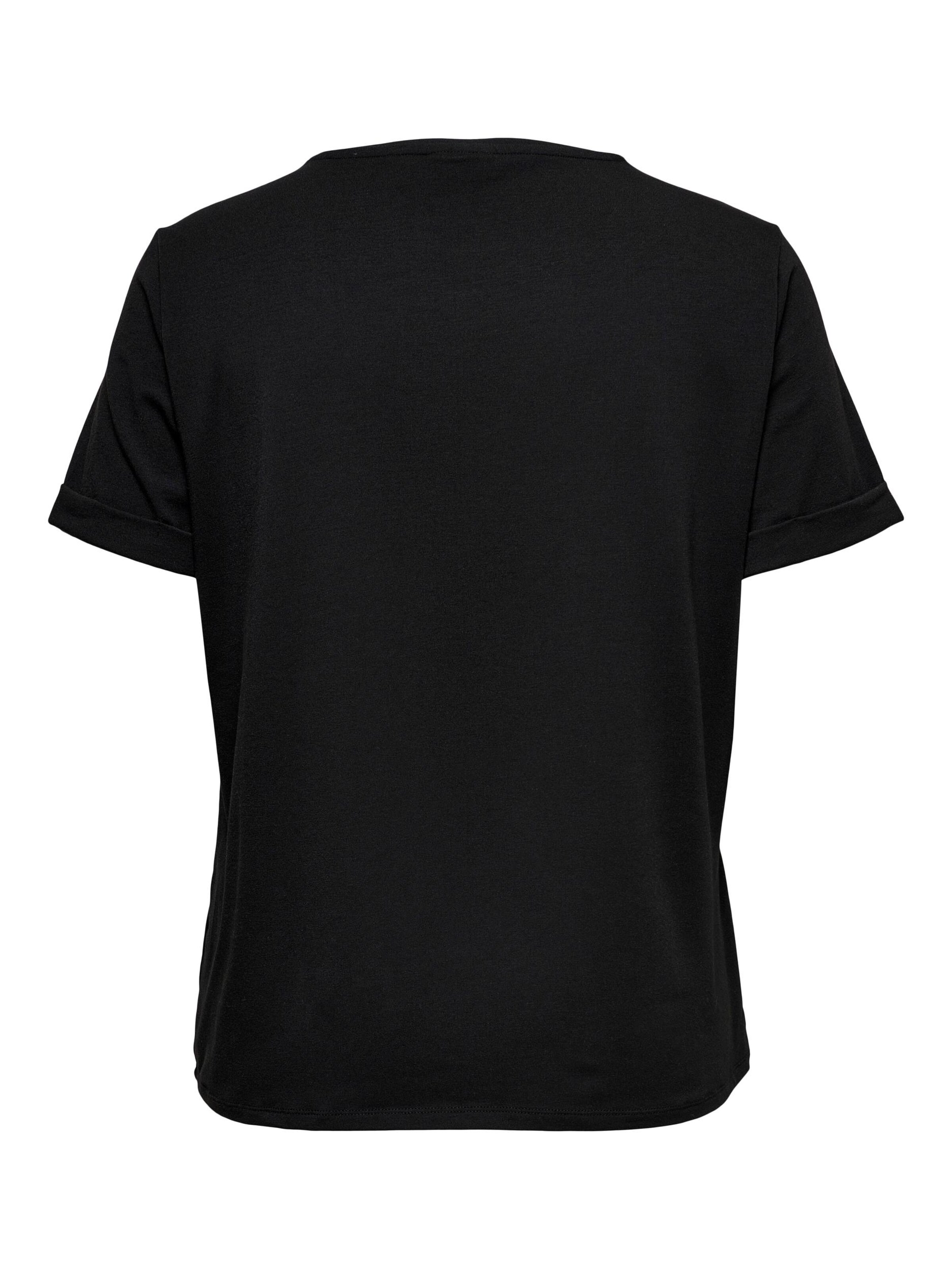 Frauen Shirts & Tops ONLY Carmakoma T-Shirt 'Carma' in Schwarz - EY64087 Frauen Shirts & Tops ONLY Carmakoma T-Shirt 'Carma' in Schwarz - EY64087