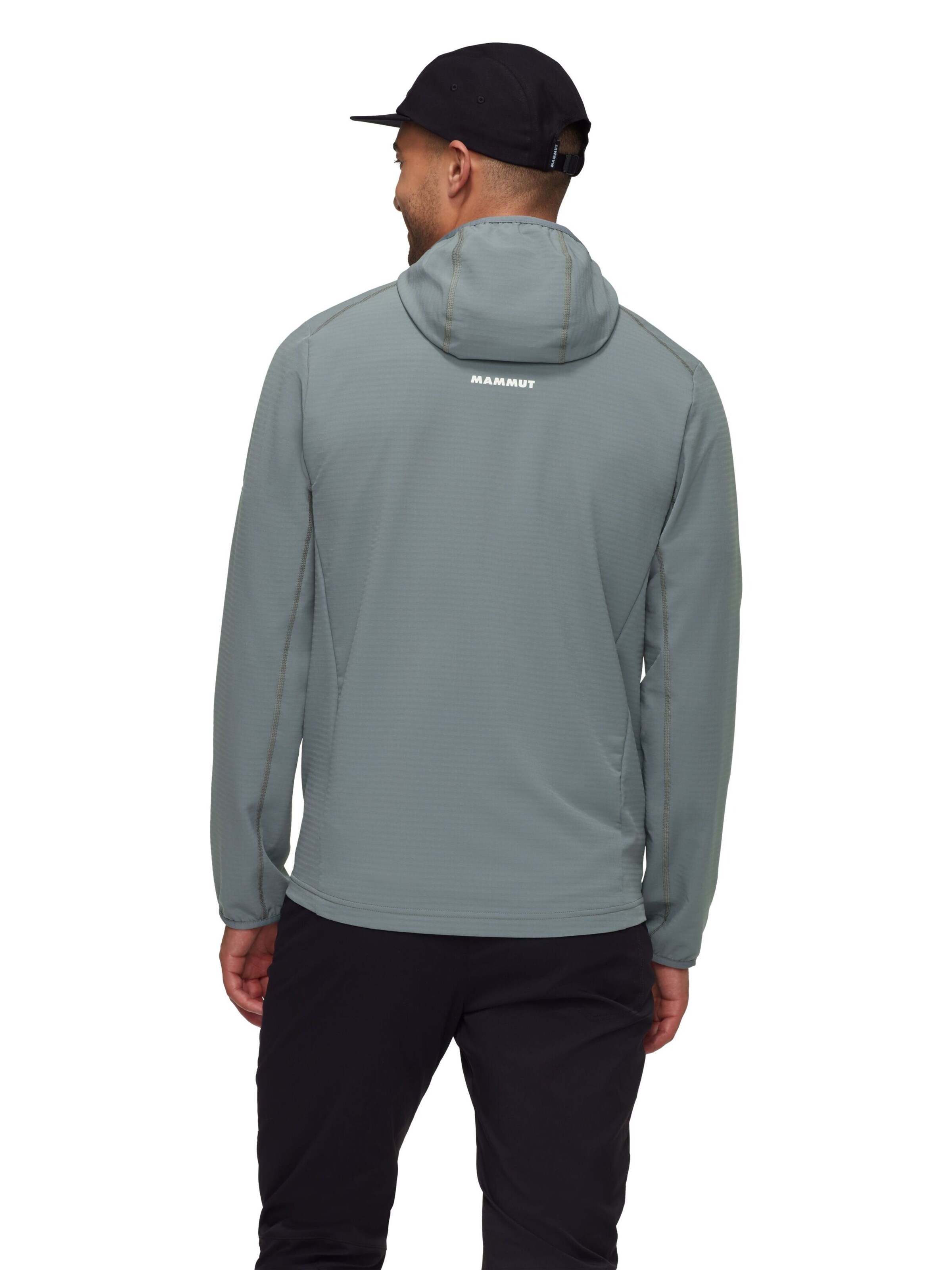 MAMMUT Athletic Fleece Jacket 'Madris Light' in Grey