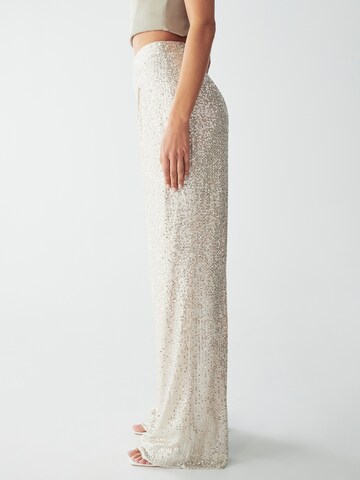 Wide Leg Pantalon 'SADEE ' BWLDR en beige