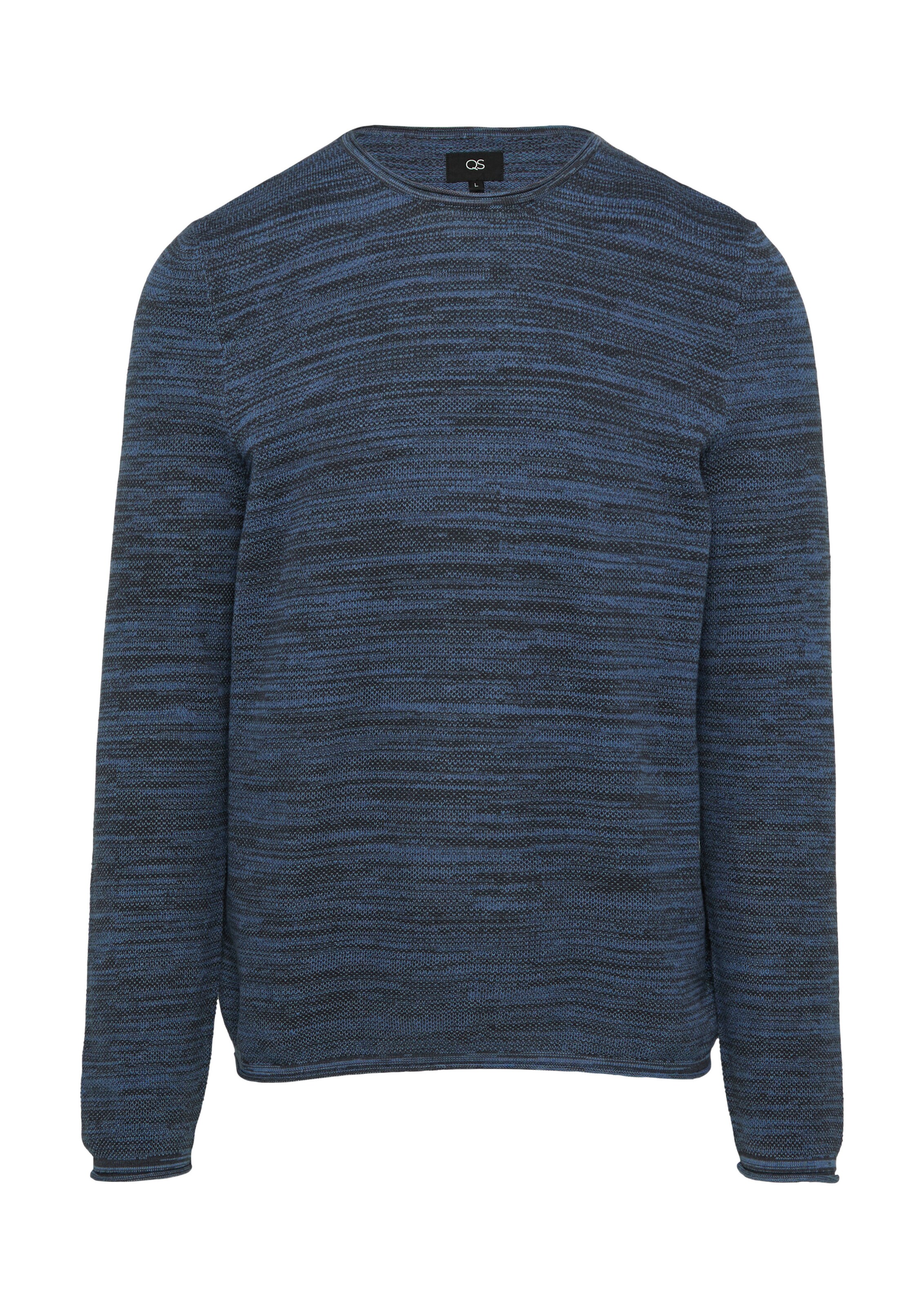 Pull-over QS en bleu : devant