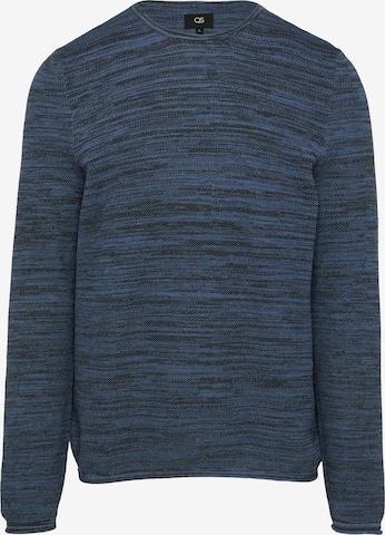 QS Pullover in Blau: Vorderseite