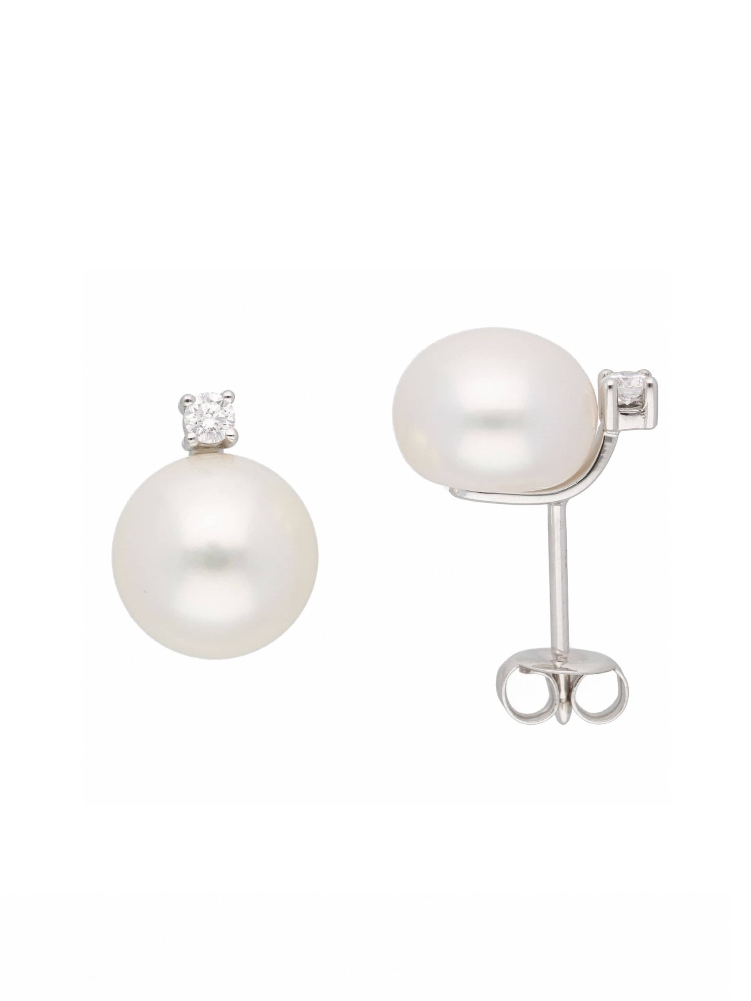Adelia´s Ohrringe in Silber: Vorderseite