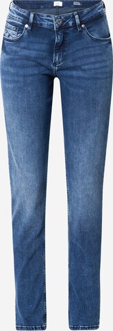 QS Regular Jeans 'CATIE' in Blauw: voorkant