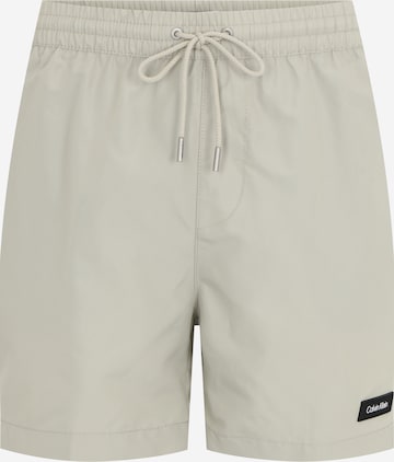 Calvin Klein Underwear Board Shorts in Beige: front