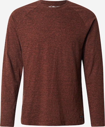 T-Shirt s.Oliver en marron : devant