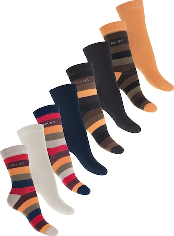 celodoro Socks 'RELAX' in Mixed colors: front