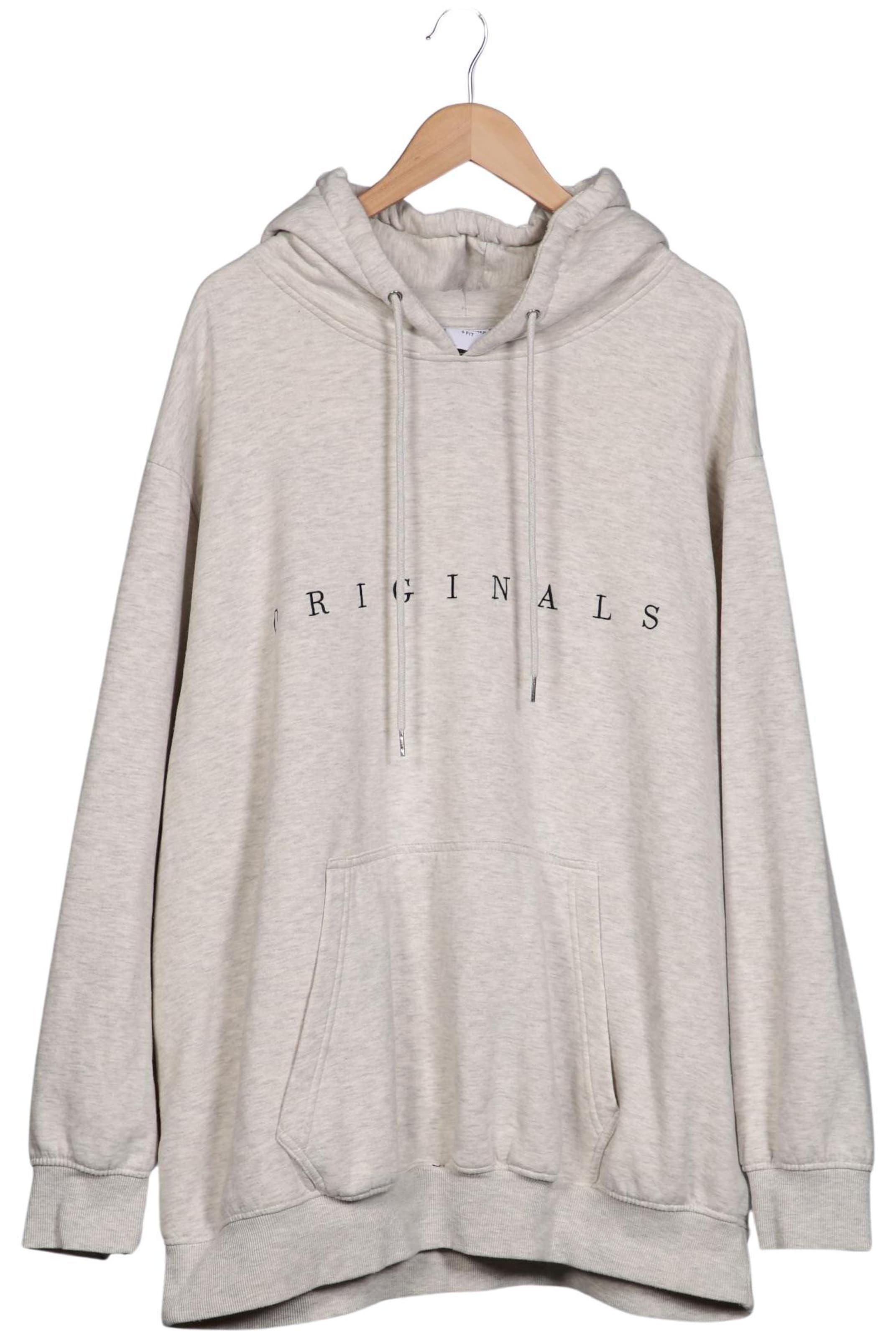 JACK & JONES Sweatshirt & Zip-Up Hoodie in 6XL in Grey: front