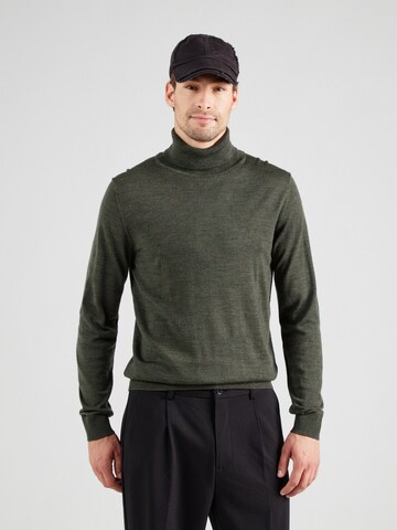 JACK & JONES Πουλόβερ 'JPRMARK' σε πράσινο: μπροστά