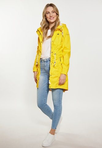 Manteau fonctionnel Schmuddelwedda en jaune