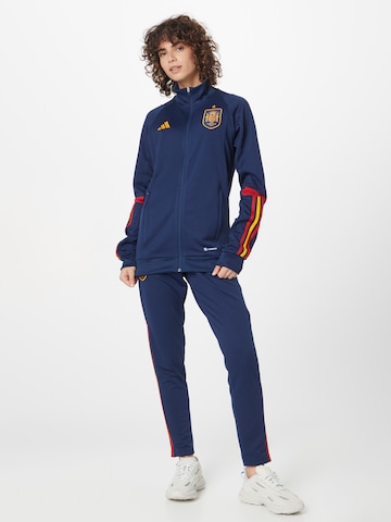 ADIDAS PERFORMANCE Slimfit Trainingsanzug 'Spain' in Blau: predná strana