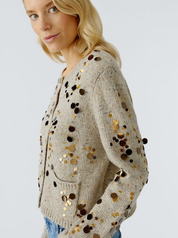 OUI Knit Cardigan in Beige