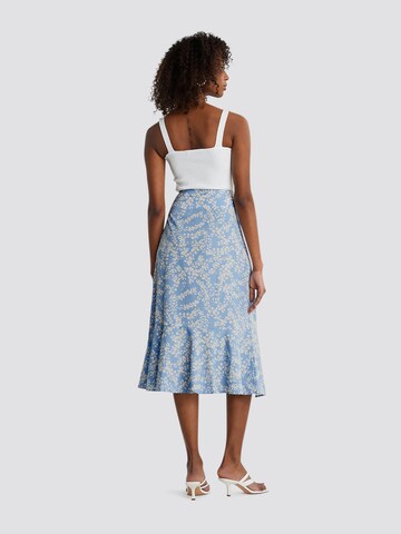 Gina Tricot Skirt ' Franie ' in Blue