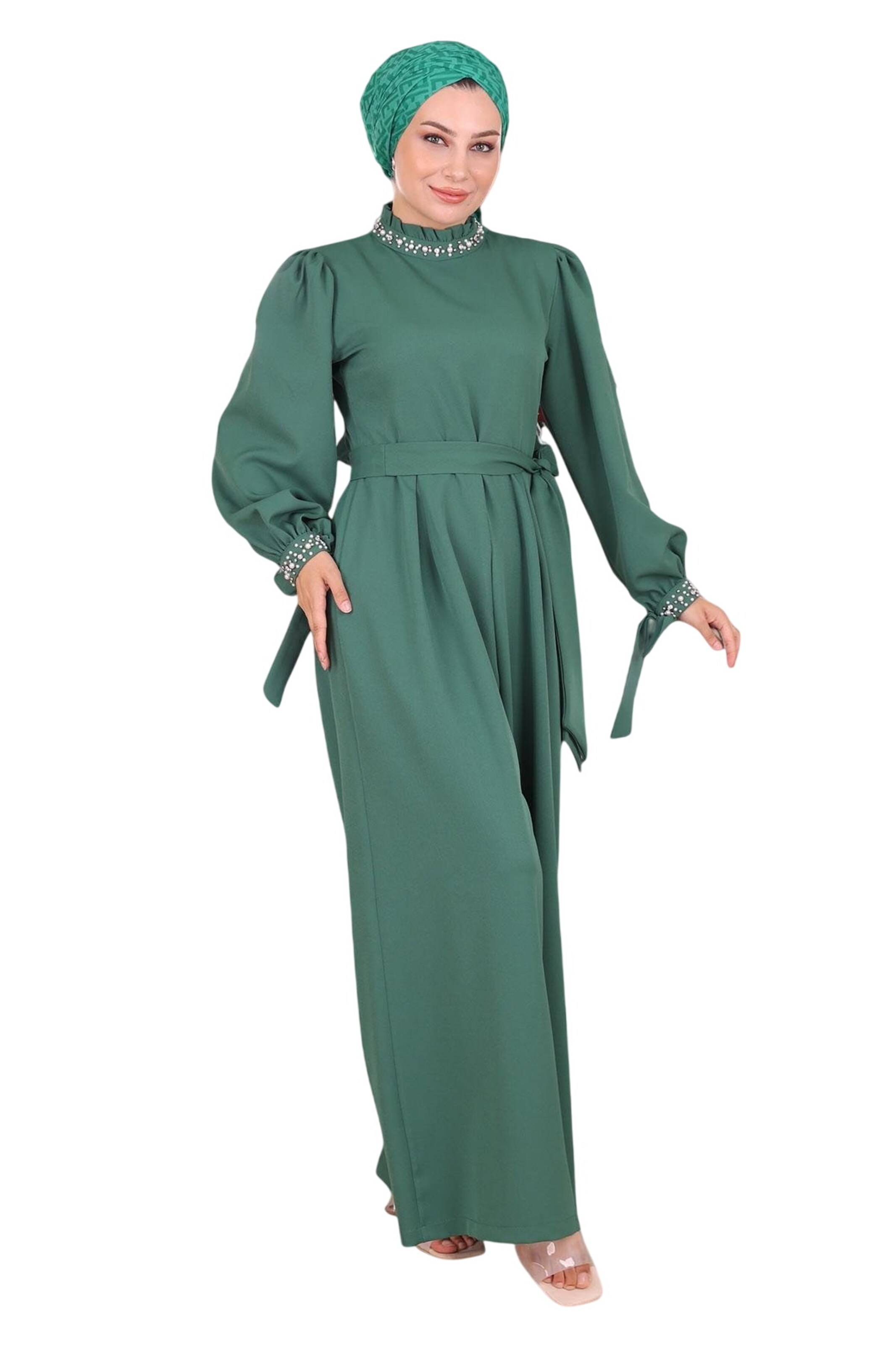 MODAMIHRAM Jumpsuit in Green