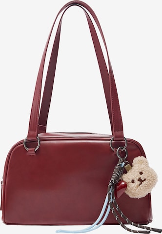 Borsa a spalla di Pull&Bear in rosso: frontale