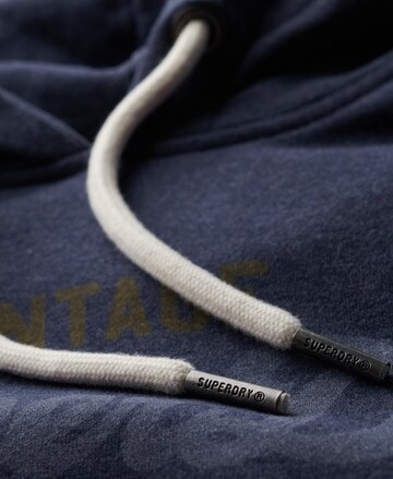 Sweat-shirt 'Heritage' Superdry en bleu