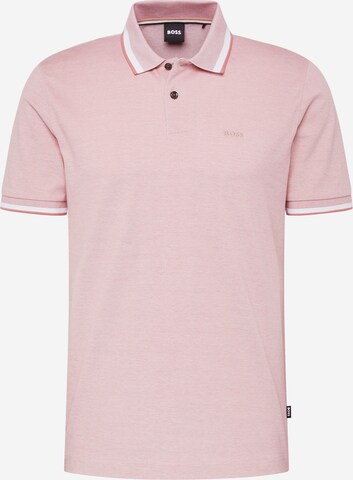 BOSS - Camisa 'Parlay' em rosa: frente
