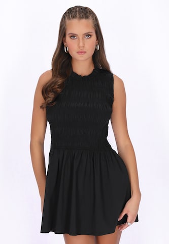 Robe de cocktail myMo ROCKS en noir : devant