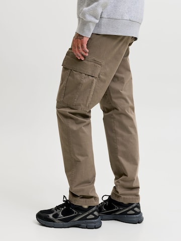 JACK & JONES Regular Cargo trousers in Brown