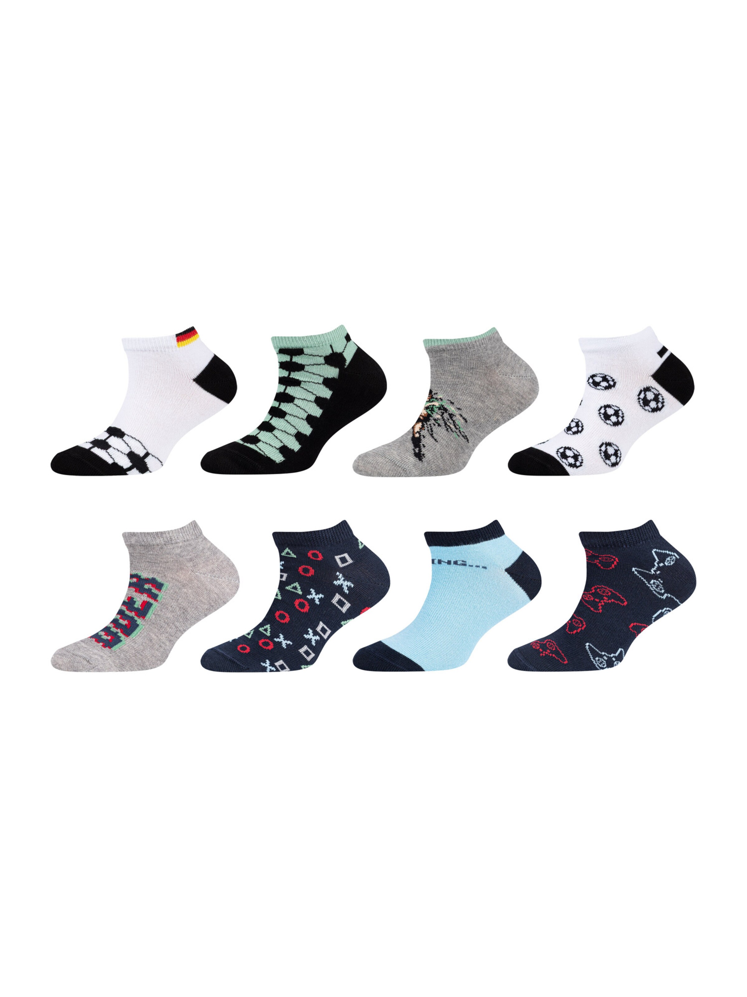 Chaussettes camano en bleu : devant