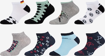 Chaussettes camano en bleu : devant