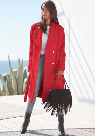 Cappotto di mezza stagione di LASCANA in rosso: frontale