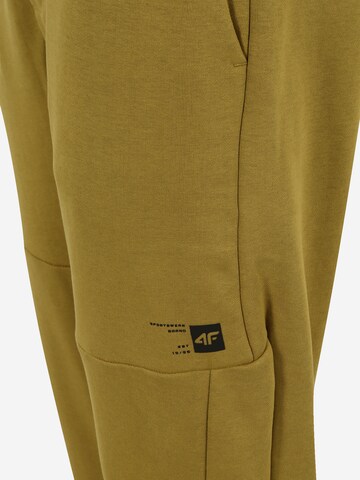 4F - Tapered Pantalón deportivo en verde